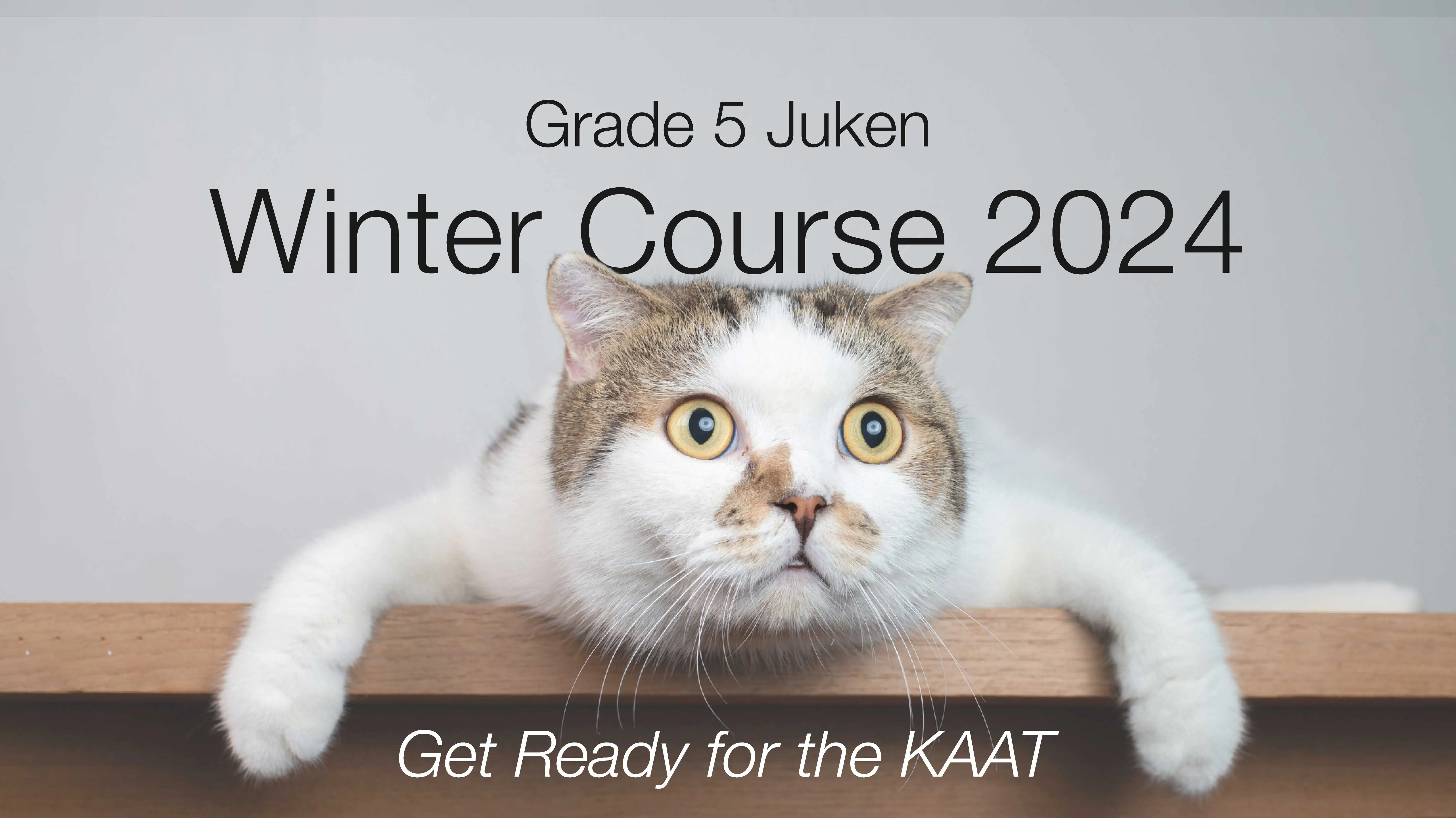 Grade 5 Juken: Winter Course 2024